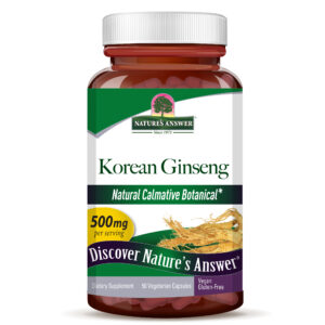 KOREAN GINSENG ROOT 50 V-CAPS *CA